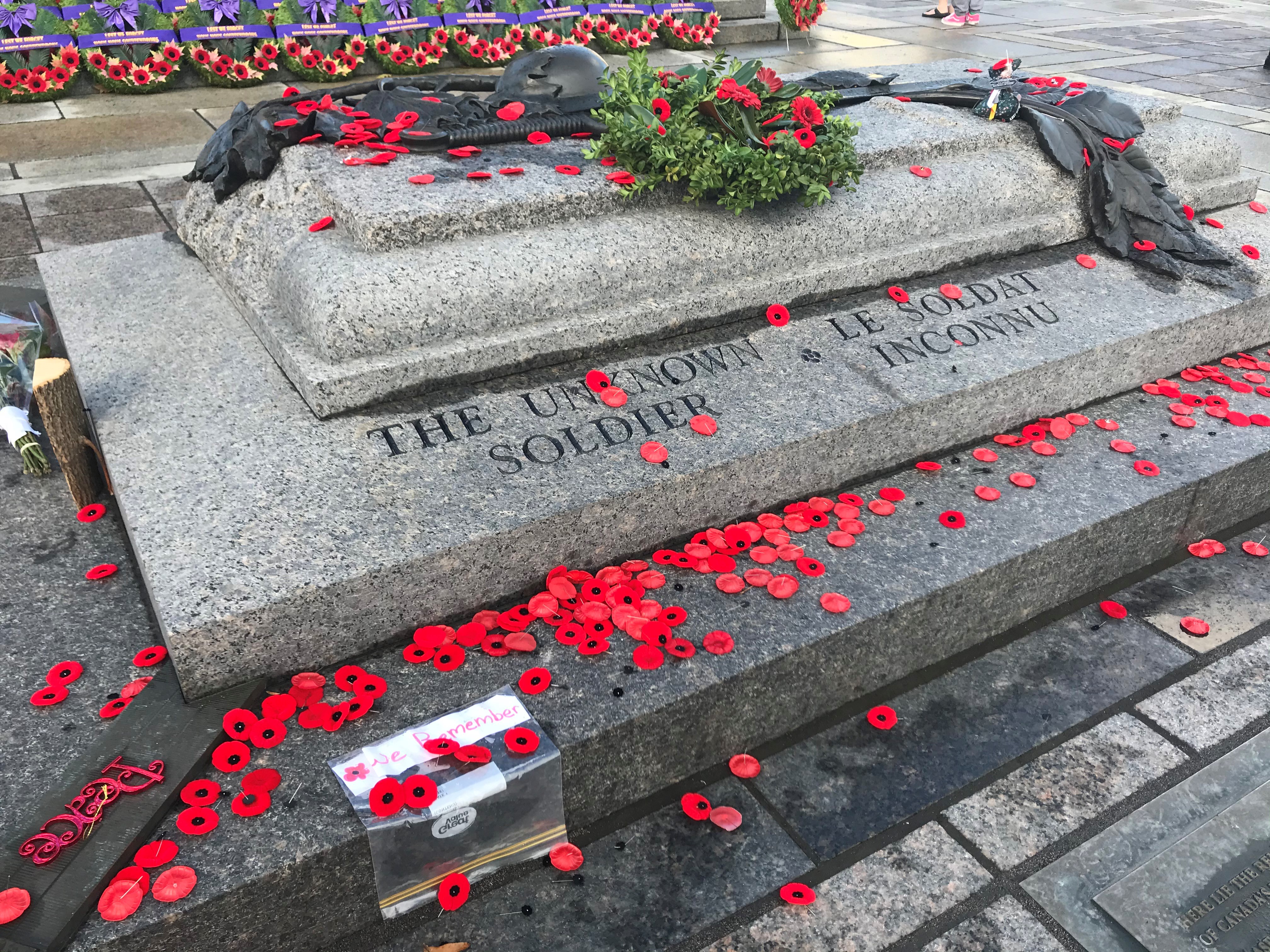 Poppies on Tomb