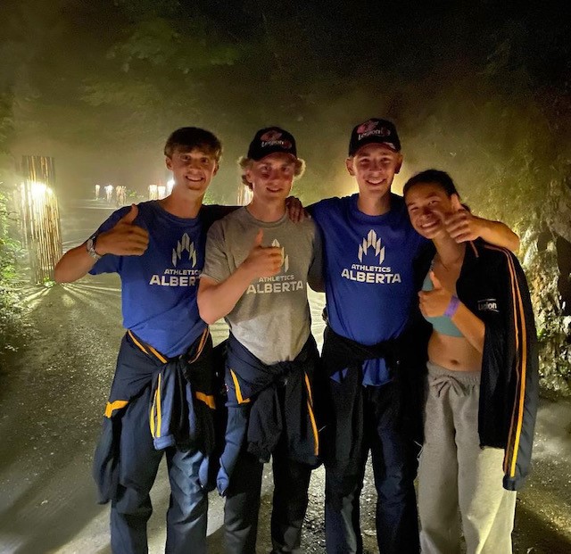 Legion athletes at Foresta Lumina