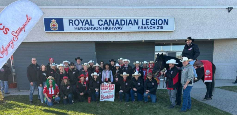 The Royal Canadian Legion and the Calgary Grey Cup Committee (CGGC) 