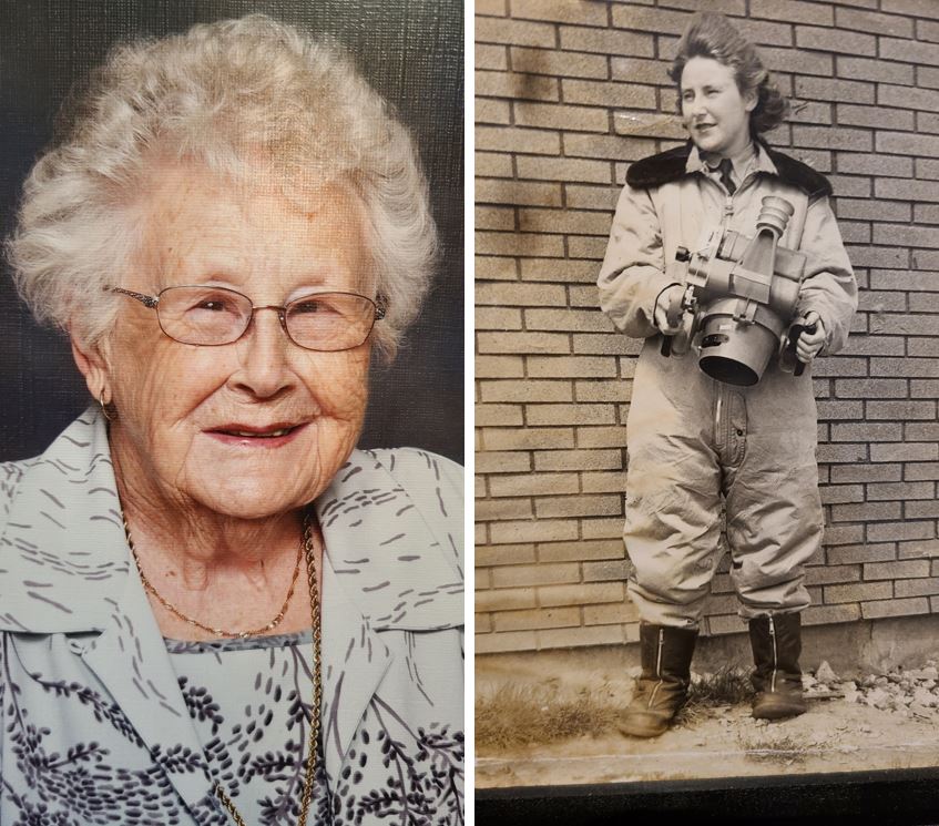 Phyllis Bunn - Royal Canadian Air Force Veteran photographer