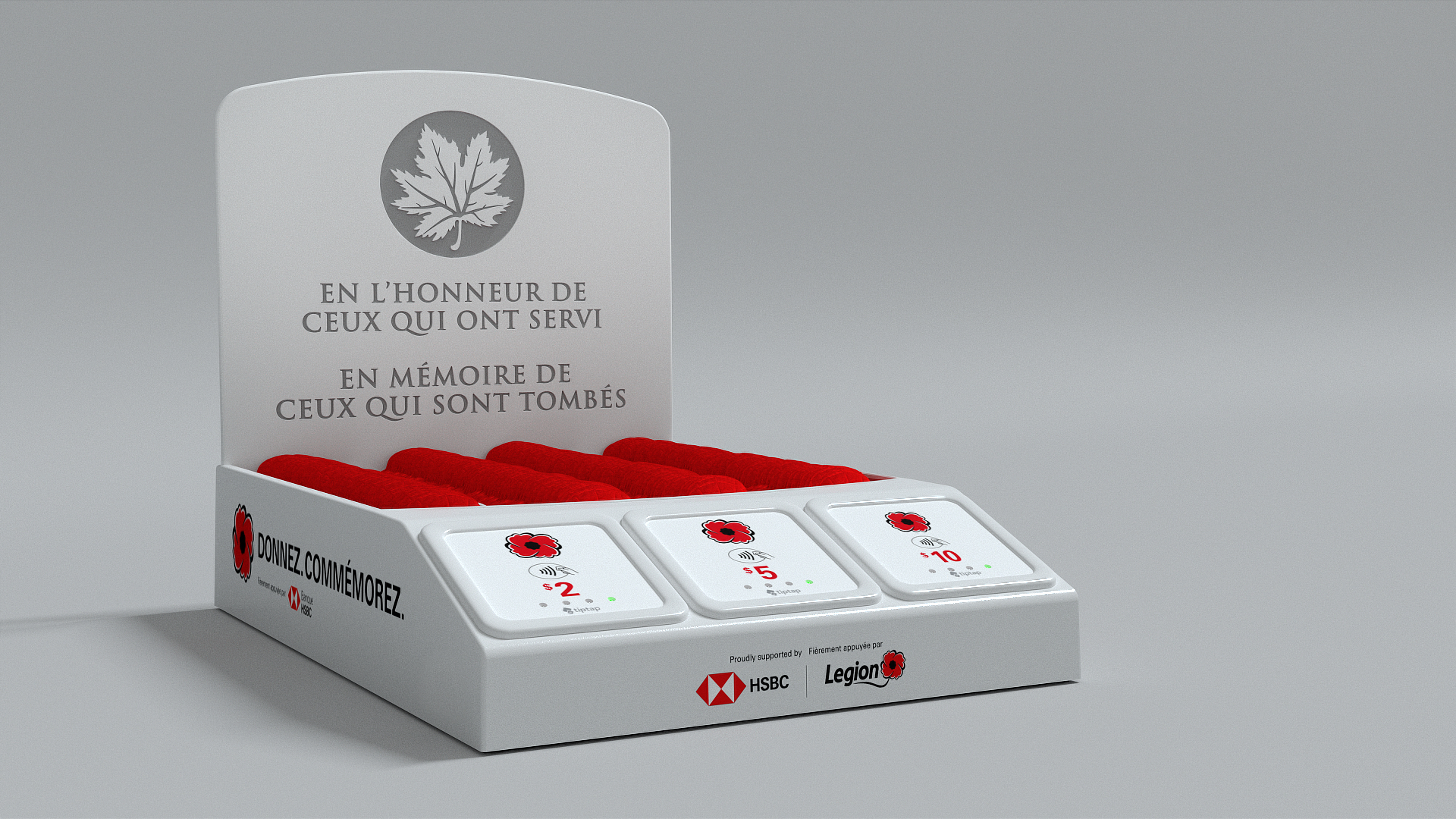 Donnez. Commémorez.